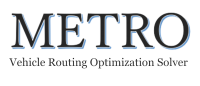 METRO (MEta Truck Routing Optimizer) のソルバー部分です．Python言語から呼び出して使用できます．